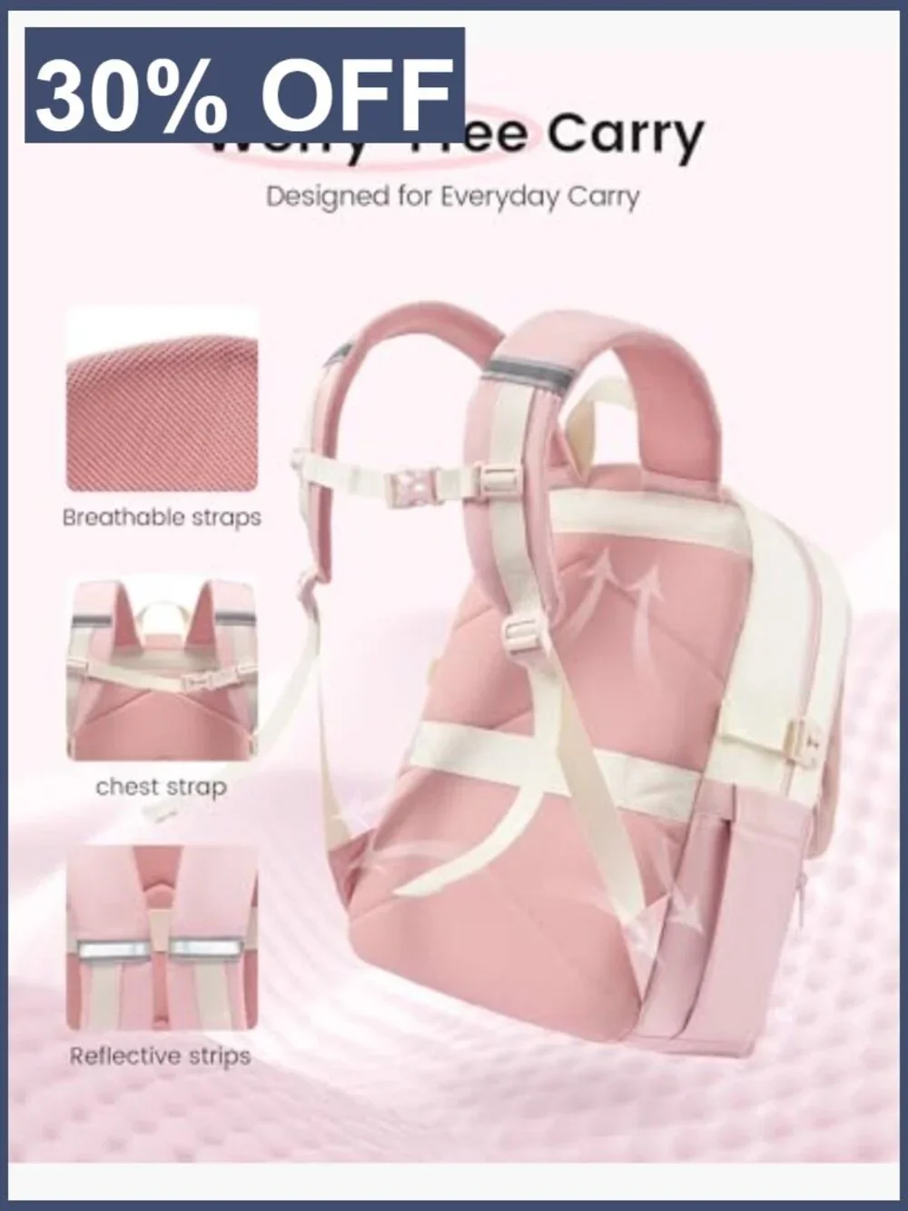 Laptop Backpack for Teens Girls Students 15.6
